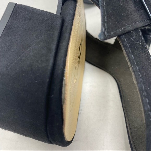 Gabor 81.742.17 black suede ankle strap sandals - Picture 8 of 11